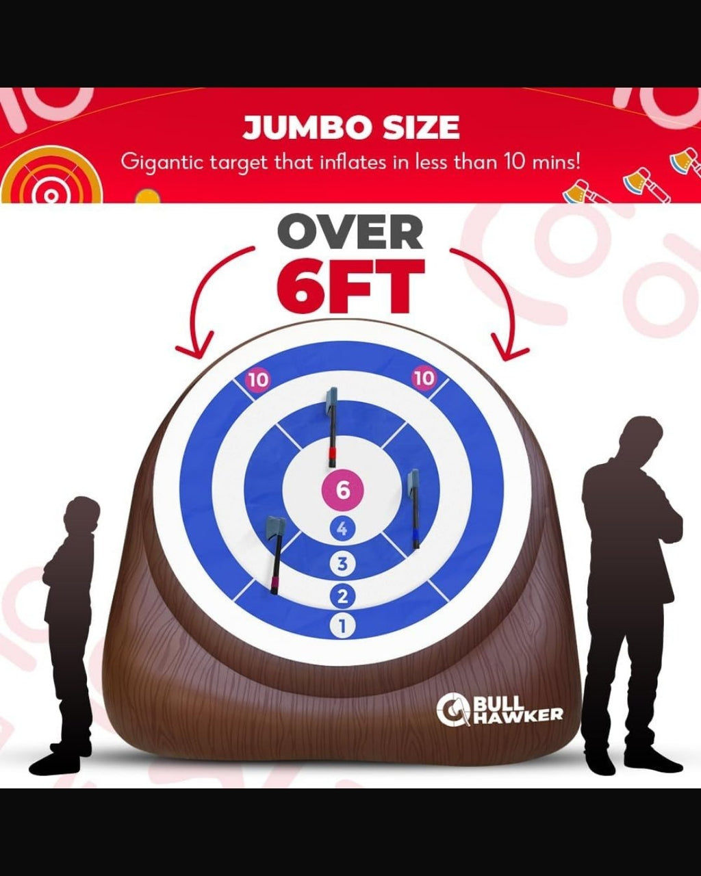 Inflatable Giant Axe Darts