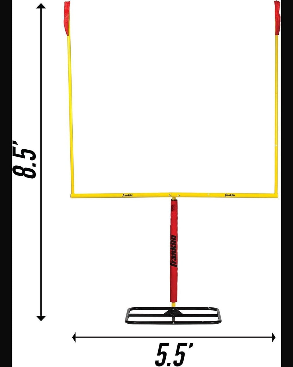Football Target & Goal Post Combo