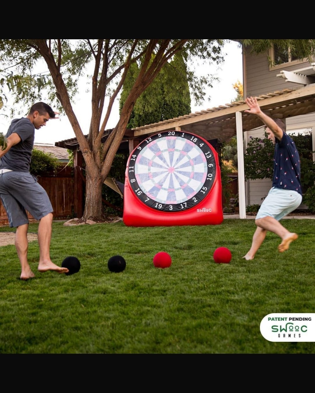 Inflatable Giant Kick Darts