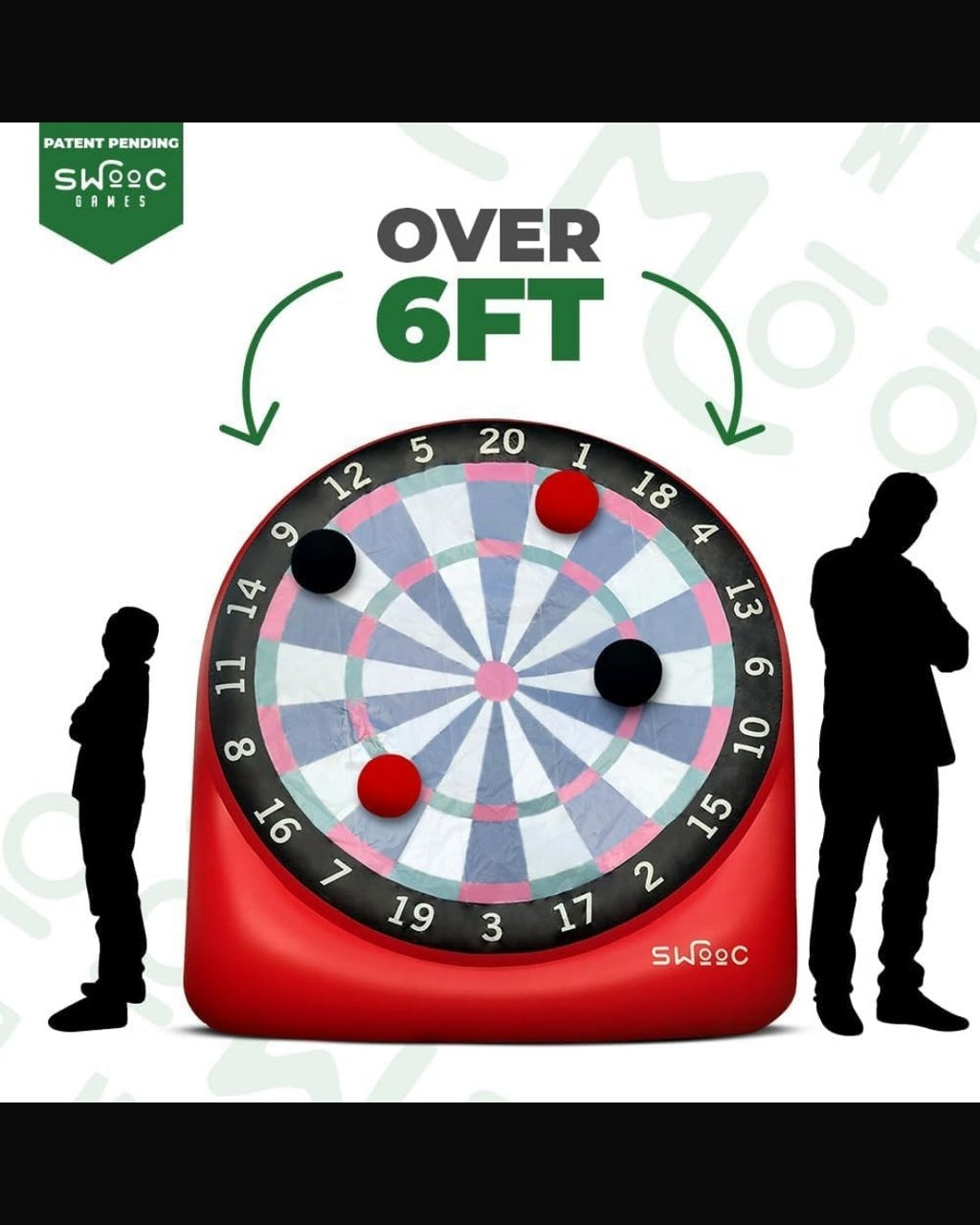 Inflatable Giant Kick Darts