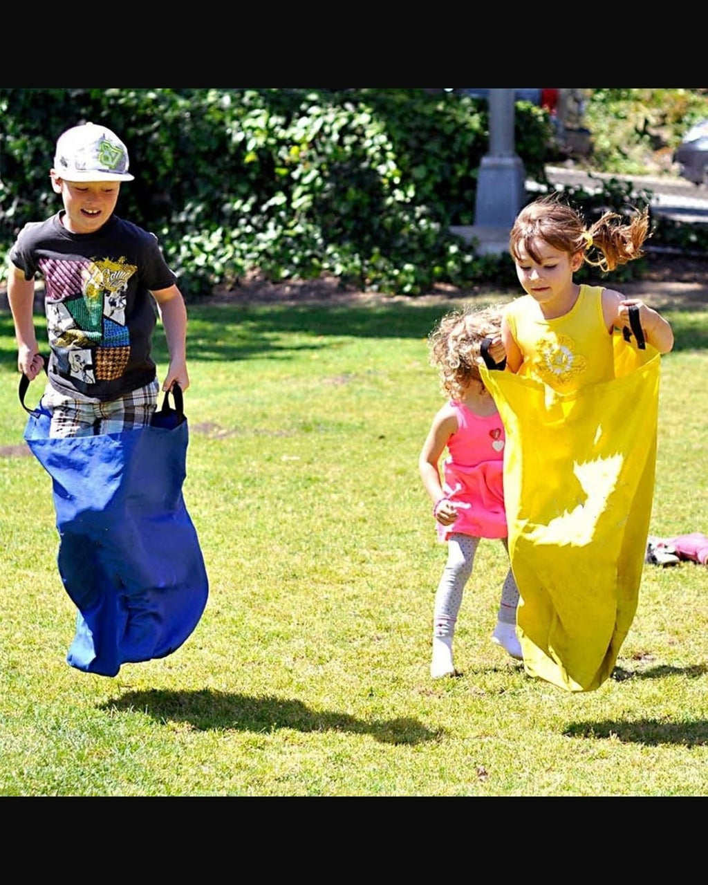 Ladder Toss, Tug of War Rope and Potato Bag Race Combo